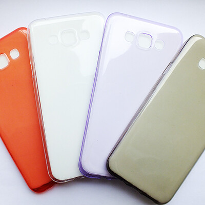 Силиконовый чехол Becolor White 0.6mm для Samsung Galaxy E5(2)