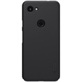 Пластиковый чехол с подставкой Nillkin Super Frosted Shield Черный для Google Pixel 3a(#1)