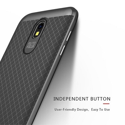 Противоударный гибридный чехол iPaky Hybrid Series серый для Samsung J730F Galaxy J7 (2017)(5)