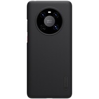 Пластиковый чехол с подставкой Nillkin Super Frosted Shield Черный для Huawei Mate 40