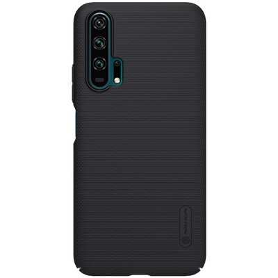 Пластиковый чехол с подставкой Nillkin Super Frosted Shield Черный для Huawei Honor 20 Pro(1)