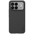 Пластиковый чехол с пластиной Magsafe Nillkin Super Frosted Shield Pro Magnetic Case черный  для Xiaomi Poco F8 Ultra(#1)