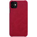 Кожаный чехол-книга Nillkin Qin Series Leather case красный для Apple iPhone 11 Pro(#1)