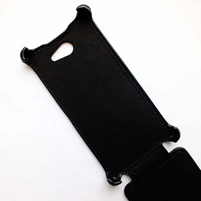 Кожаный чехол Armor Case Black для Sony Xperia M2 Dual S50h(3)