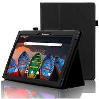 Кожаный чехол для планшета TTX Case черный для Lenovo Tab 3 Business TB3-X70F