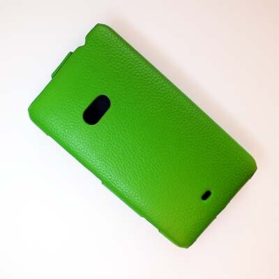 Кожаный чехол книжка Melkco Leather Case Green LC для Nokia Lumia 625(2)