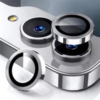 Защитное стекло на камеру Supglass Anti Glare Camera Lens Glass серебристое для Samsung Galaxy Z Flip 4