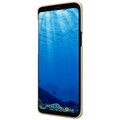 Пластиковый чехол с пленкой Nillkin Super Frosted Shield Золотой для Samsung G960 Galaxy S9(#2)
