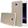Пластиковый чехол с пленкой Nillkin Super Frosted Shield Gold для Meizu MX6(#3)