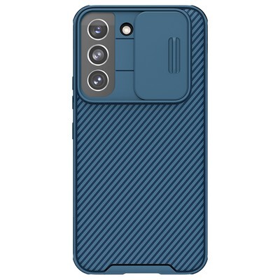 Чехол-накладка Nillkin CamShield Pro Синяя для Samsung Galaxy S22(1)