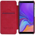 Кожаный чехол Nillkin Qin Leather Case Красный для Samsung Galaxy A7 (2018)(#3)
