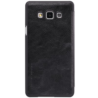 Кожаный чехол Nillkin Qin Leather Case Black для Samsung Galaxy A7(2)