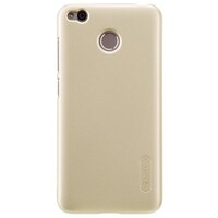 Пластиковый чехол с пленкой Nillkin Super Frosted Shield Gold для Xiaomi RedMi 4X