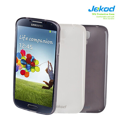 Силиконовый чехол Jekod TPU Case White для Samsung i9500 Galaxy S4(4)
