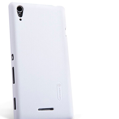 Пластиковый чехол Nillkin Super Frosted Shield Black  для Sony Xperia T3(3)