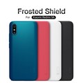 Пластиковый чехол с подставкой Nillkin Super Frosted Shield Черный для Xiaomi Redmi 9i(#5)