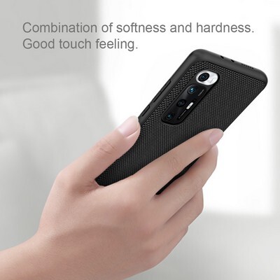 Чехол Nillkin Textured Case Черный для Xiaomi Mi10S(5)