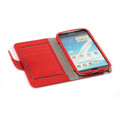 Кожаный чехол книга HOCO Book Type Red для Samsung N7100 Galaxy Note 2(#2)
