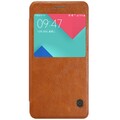 Кожаный чехол Nillkin Qin Leather Case Brown для Samsung A710F Galaxy A7 (2016)(#1)