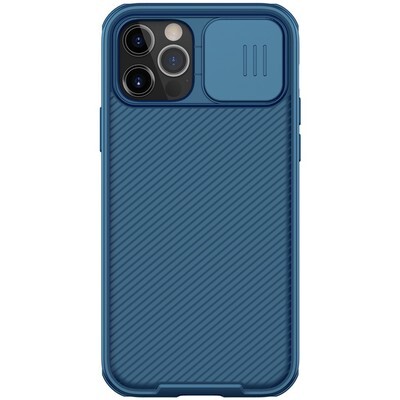 Чехол-накладка Nillkin CamShield Pro Синяя для Apple iPhone 12 Pro Max(1)