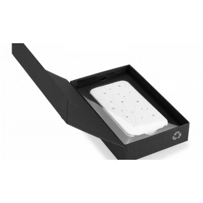 Кожаный чехол книга SGP Anne Rossi Leather Case White для Apple iPhone 4/4S(4)