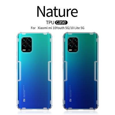 Силиконовый чехол Nillkin Nature TPU Case Прозрачный для Xiaomi Mi10 Youth 5G (Mi10 Lite 5G)(5)