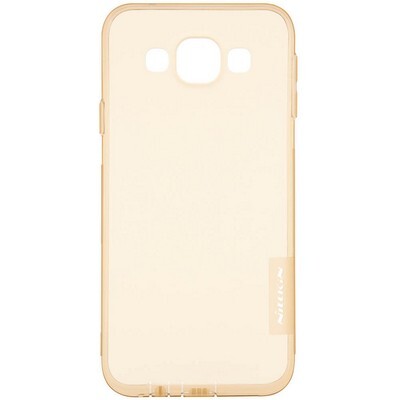 Силиконовый чехол Nillkin Nature TPU Case Brown для Samsung Galaxy E5(2)