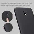 Пластиковый чехол с подставкой Nillkin Super Frosted Shield Черный для Xiaomi Redmi 8A(#3)