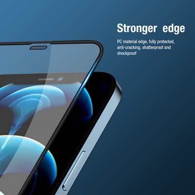 Гибридное защитное стекло Nillkin PC Full Coverage Ultra Clear Tempered Glass для Apple iPhone 12 Pro Max(5)