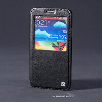 Кожаный чехол HOCO Crystal leather Case Black для Samsung N9000 Galaxy Note 3