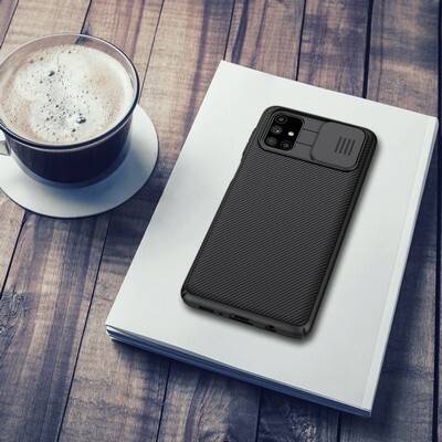 Чехол-накладка Nillkin CamShield черная для Samsung Galaxy M51(6)