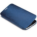 Полиуретановый чехол ROCK Big City Series Blue для Samsung i9200 Galaxy Mega 6.3(#3)