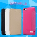 Полиуретановый чехол Nillkin Sparkle Leather Case Black для Huawei Honor 4C(#4)