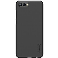 Пластиковый чехол с пленкой Nillkin Super Frosted Shield Черный для Huawei Honor View 10