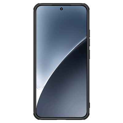 Пластиковый чехол с пластиной Magsafe Nillkin Super Frosted Shield Pro Magnetic Case Черный для Xiaomi 15(2)
