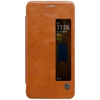 Кожаный чехол Nillkin Qin Leather Case Brown для Huawei Mate 9 Pro