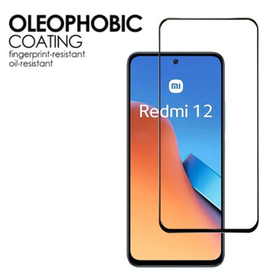 Противоударное защитное стекло Mietubl Anti-Static Full Glue 0.3mm для Xiaomi Redmi 12(4)