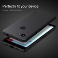 Пластиковый чехол с подставкой Nillkin Super Frosted Shield Черный для Google Pixel 3a(#4)
