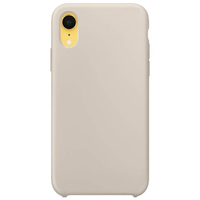 Силиконовый чехол серый для Apple iPhone XR