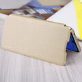 Полиуретановый чехол книга Nillkin Sparkle Leather Case Золотой для Huawei Y6 Pro 2019(#3)