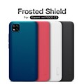 Пластиковый чехол с подставкой Nillkin Super Frosted Shield Синий для Xiaomi Poco C3(#5)