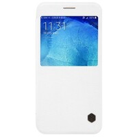 Кожаный чехол Nillkin Qin Leather Case White для Samsung Galaxy A8