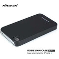 Пластиковый чехол Nillkin D-Style Matte Black для Apple iPhone 4/4S(#2)