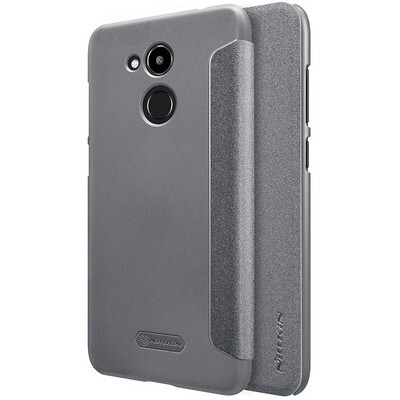 Полиуретановый чехол книга Nillkin Sparkle Leather Case Black для Huawei Honor 6C Pro\ V9 Play(4)