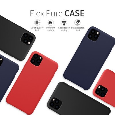 Силиконовый чехол-накладка Nillkin Flex Pure Case Зеленый для Apple iPhone 11 Pro Max(5)