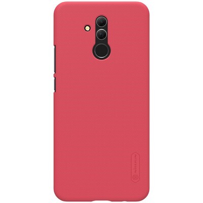Пластиковый чехол с подставкой Nillkin Super Frosted Shield Красный для Huawei Mate 20 Lite(1)