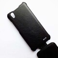Кожаный чехол Armor Case Black для Huawei Ascend G630(#4)