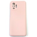 Силиконовый чехол Silicone Case светло-розовый для Xiaomi Redmi Note 10 Pro(#1)