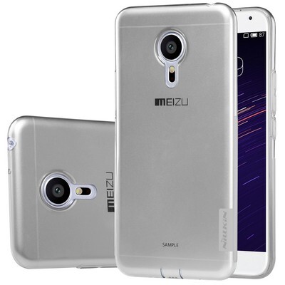 Силиконовый чехол Nillkin Nature TPU Case Grey для Meizu Pro 5(3)
