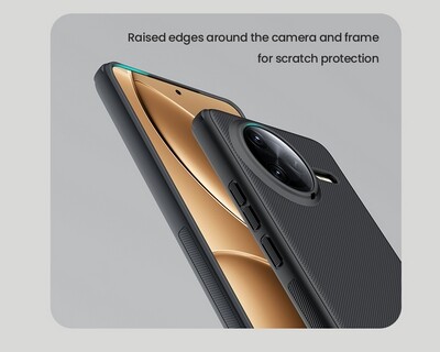 Пластиковый чехол Nillkin Super Frosted Shield Pro Зеленый для Xiaomi Poco F7 Ultra(6)